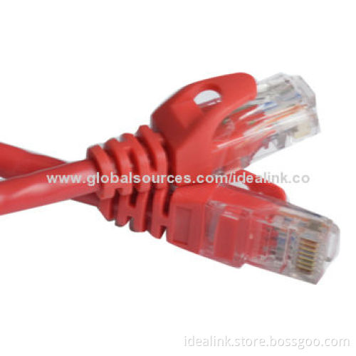 Cat5e/6 FTP/UTP Patch Cords with High-density Polythene Insulation, Supports OEM, Factory PriceNew